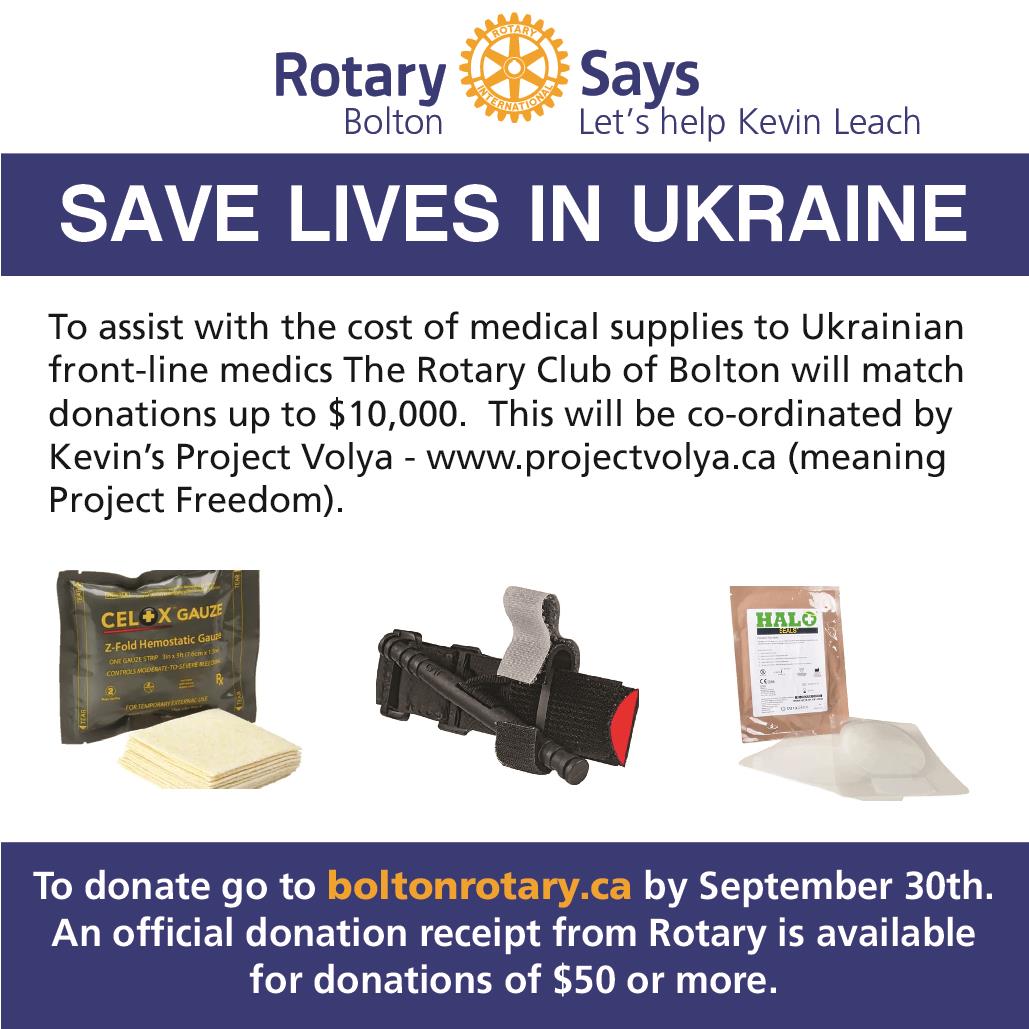 Maine Rotary Club helps save lives in Ukraine