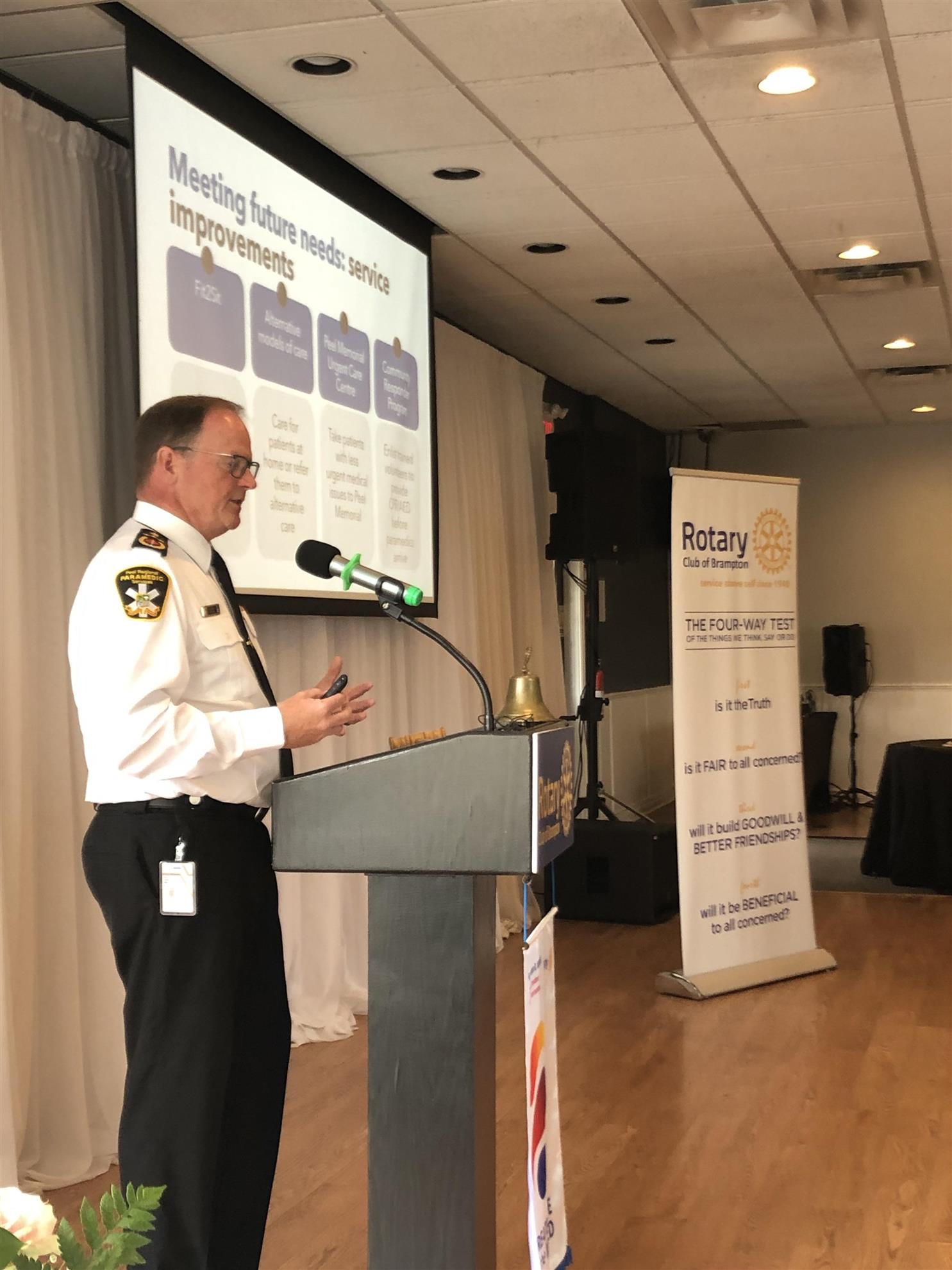 Chief and Director Brian Gibson