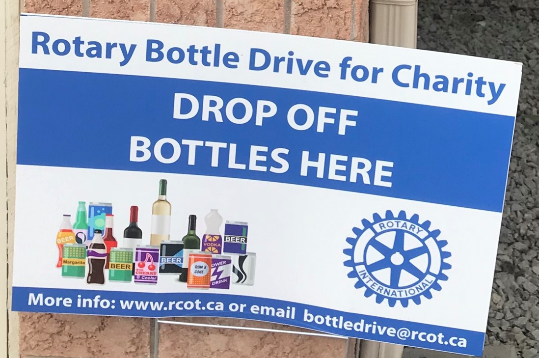 Oakville's Bottledrive Fundraiser