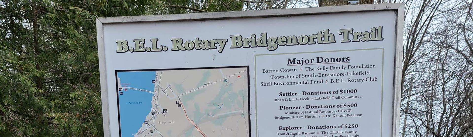 Stewardship of Bridge North Rotary Trail