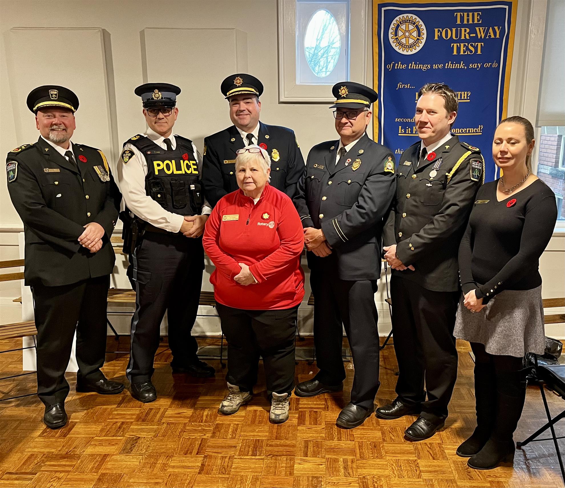 First Responders Recognition | Rotary Club of Gravenhurst