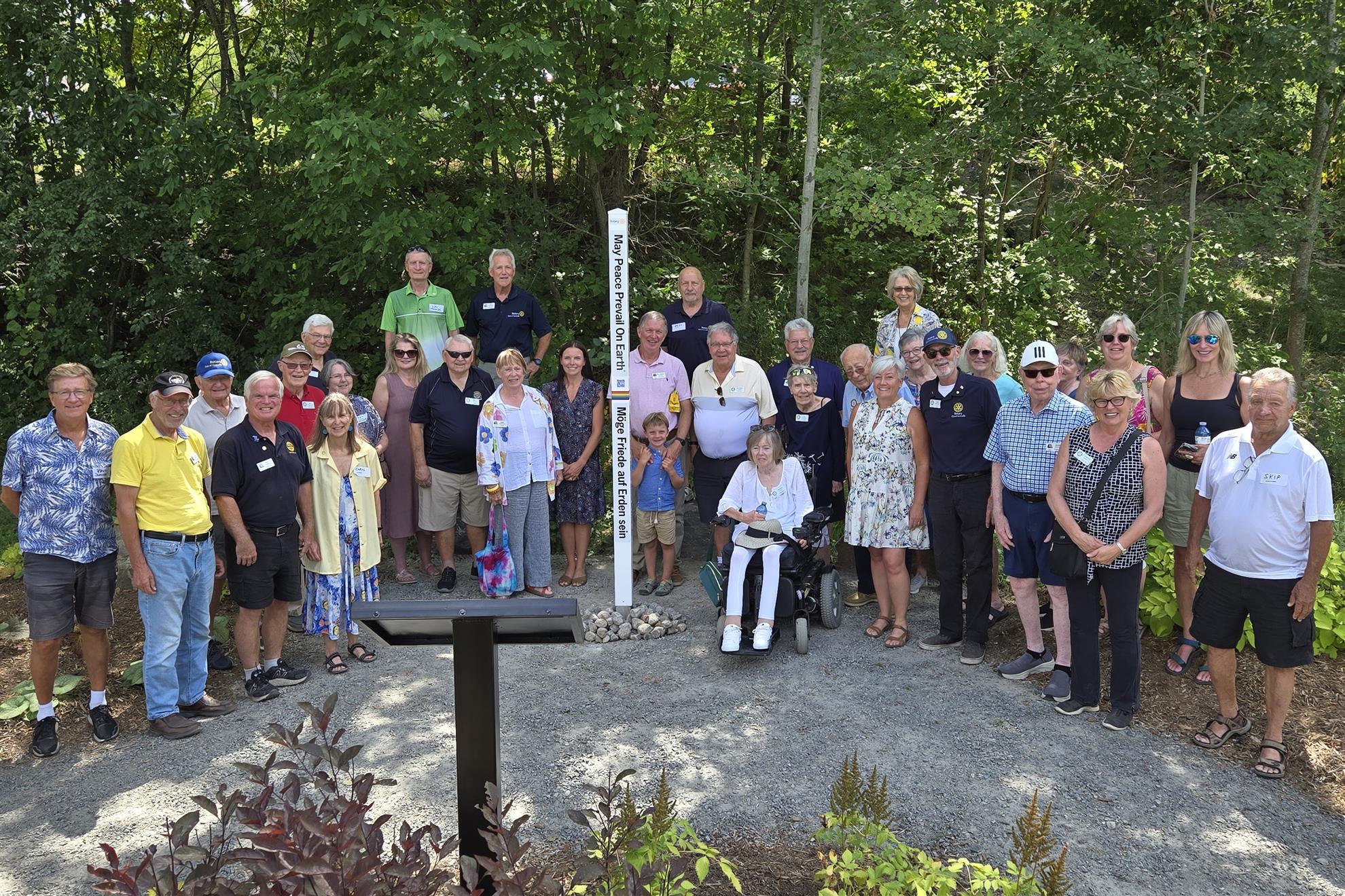 Avery Beach Peace Pole