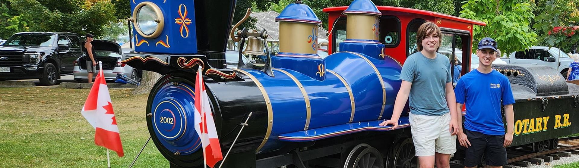 Rotary Train - Canada Day Weekend to Labour Day Weekend!