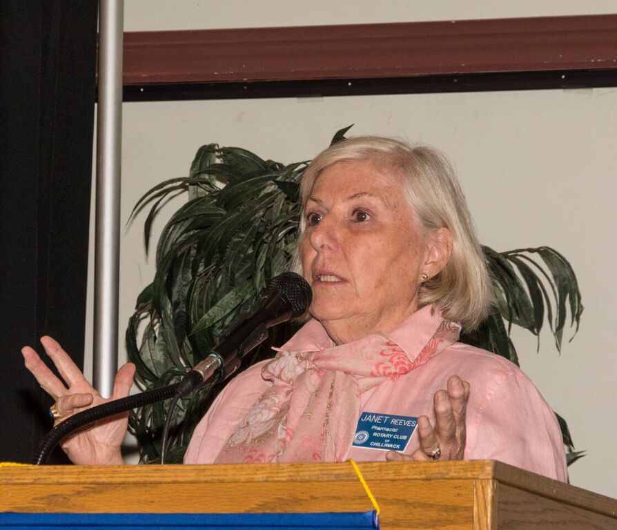 Janet Reeves Retrospect September 22, 2017 | Rotary Club of Chilliwack
