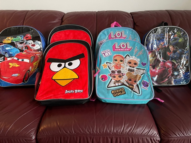 Back Packs for kids in Belize