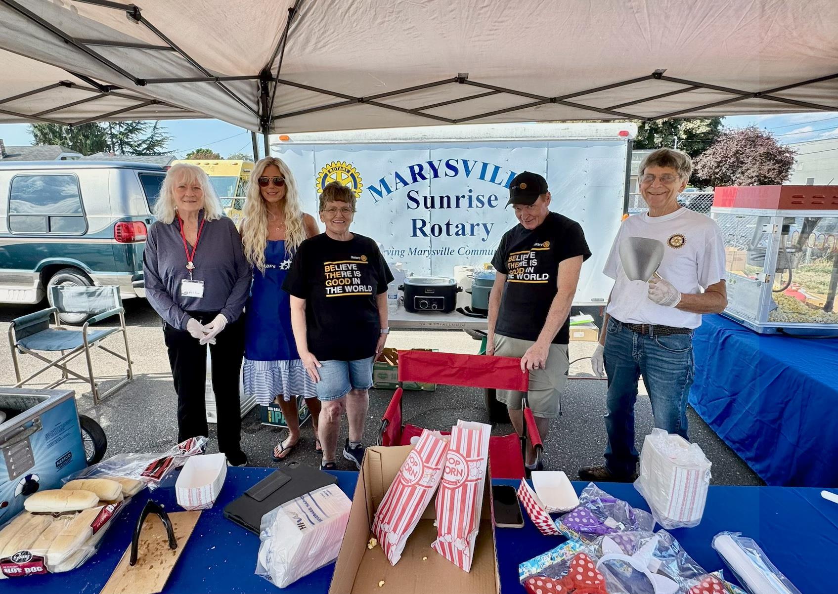 Marysville Sunrise Rotary Touch-a-Truck crew
