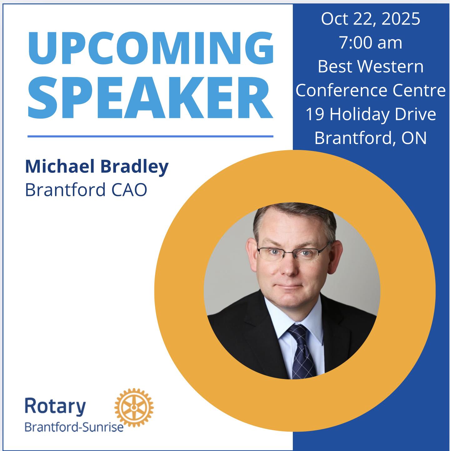 Brantford CAO Michael Bradley