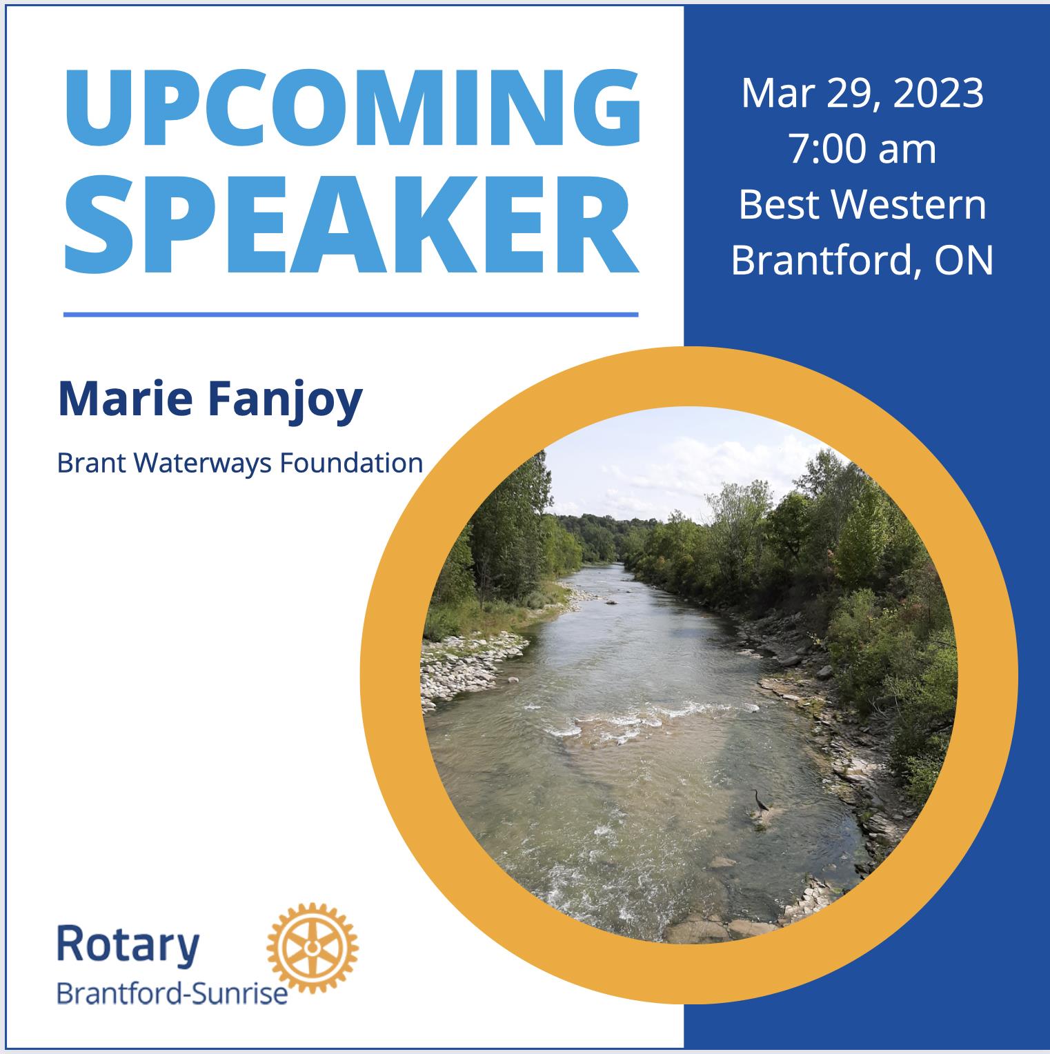 Marie Fanjoy - Brant Waterways Foundation
