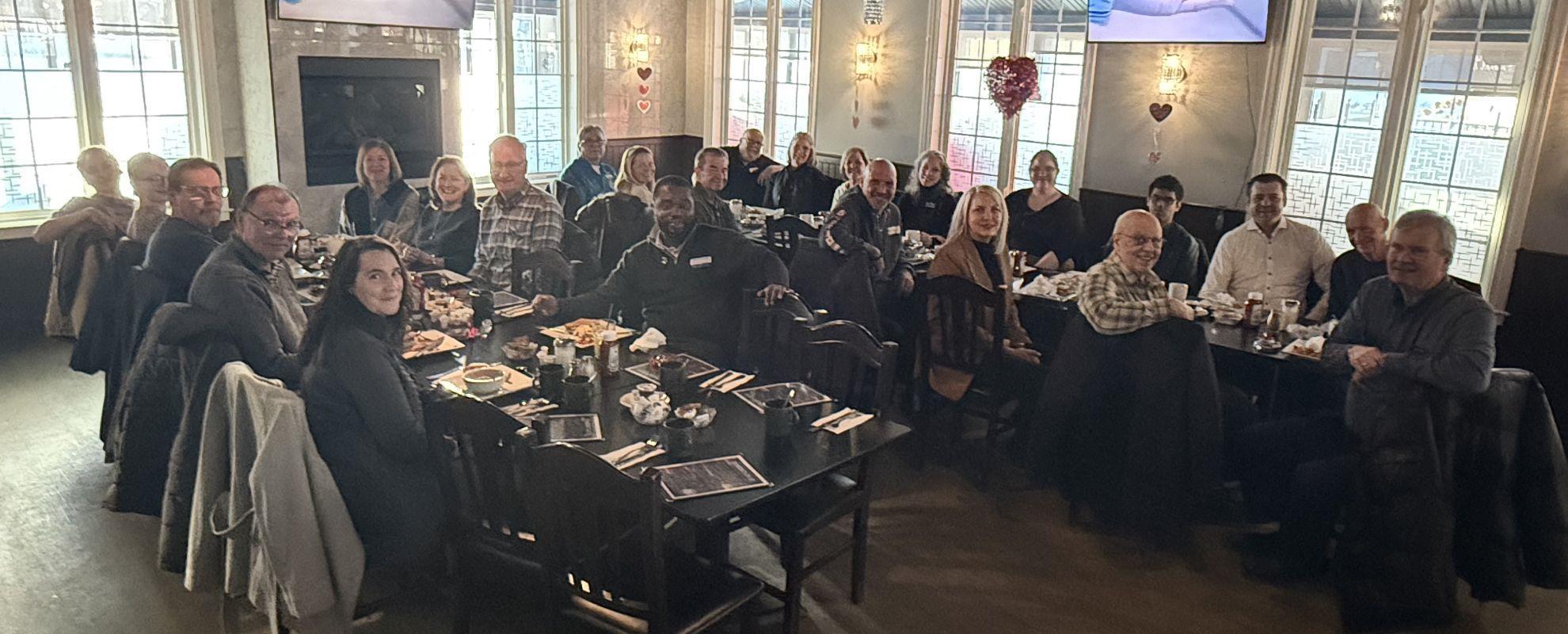 Breakfast Social on Feb 4, 2026 at Domenic's on 20