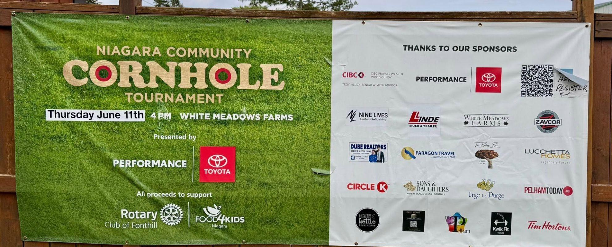 Rotary/Food4Kids Cornhole Competition 2026