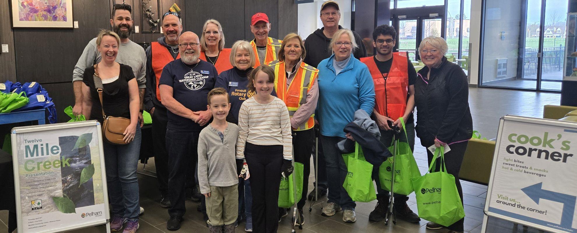 Earth Day Town of Pelham - Rotary Great Lakes Watershed Cleanup Group