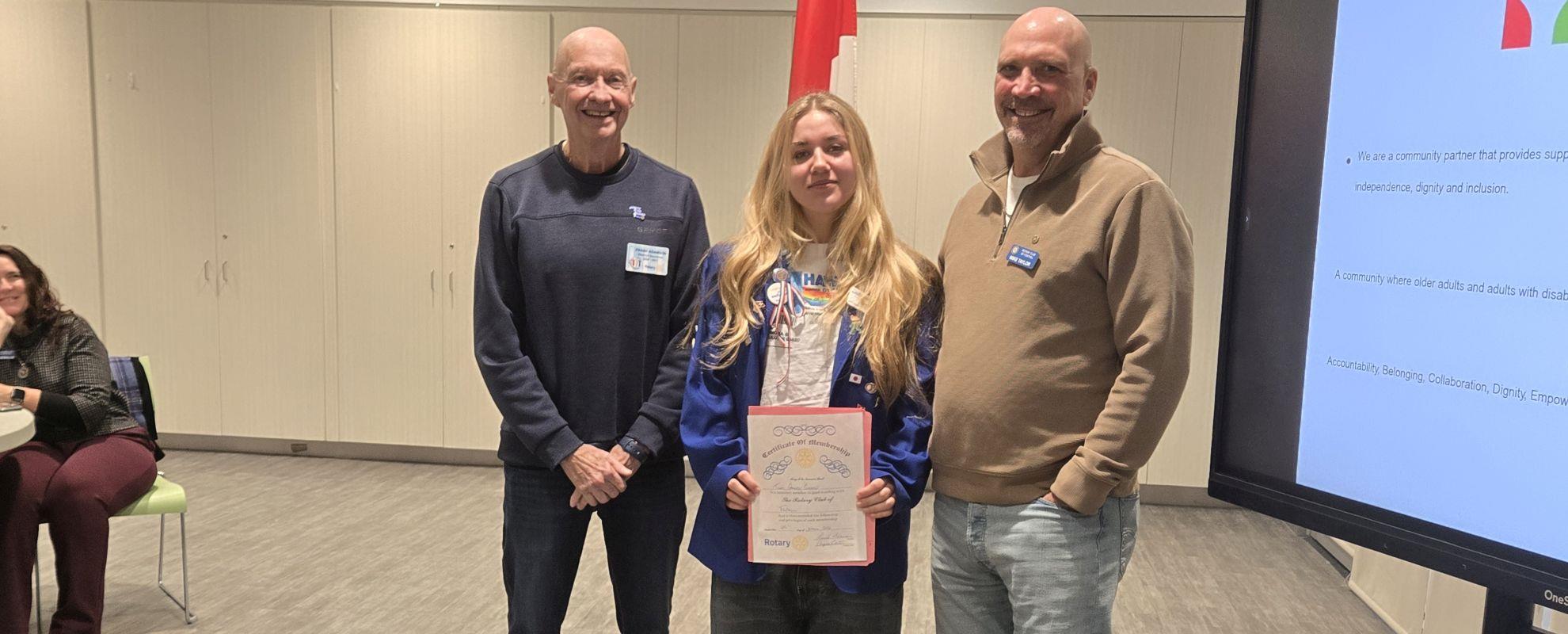 Touti - Honourary Member Induction