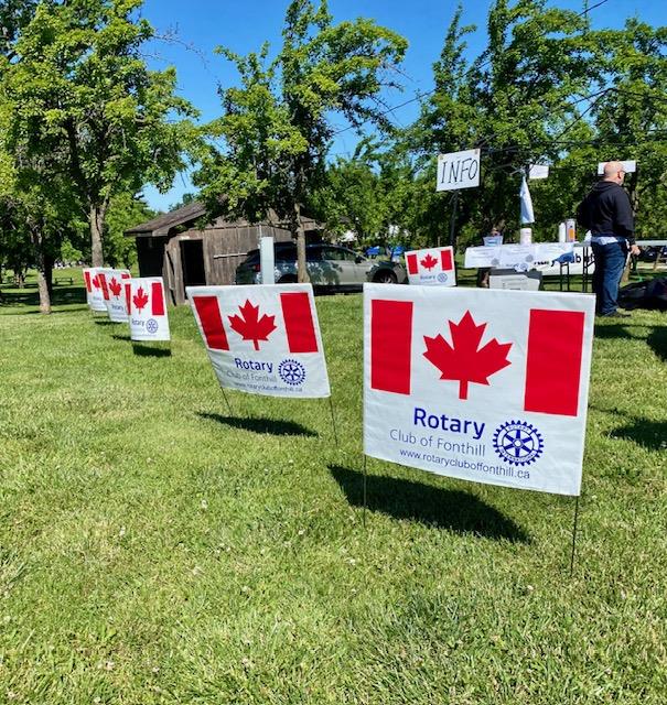 Canada Day flags