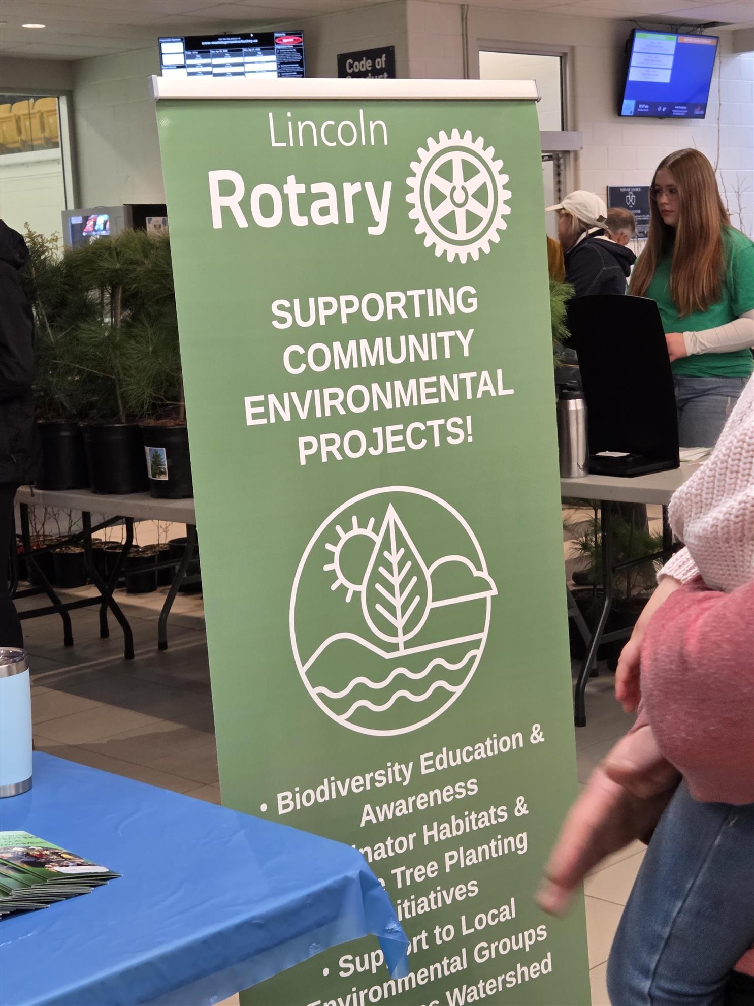 Lincoln Rotary Environmental Banner