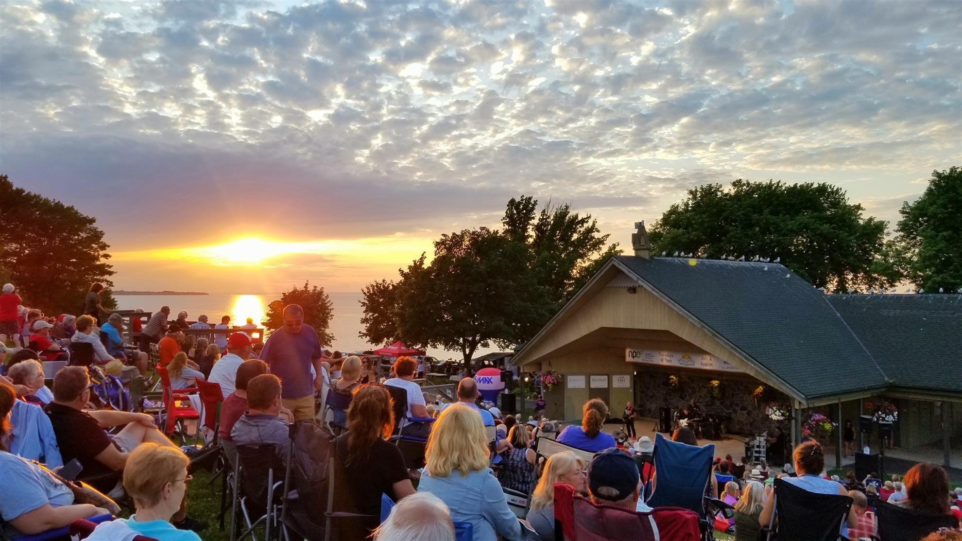 Sunset Music Series at the Rotary Band Shell