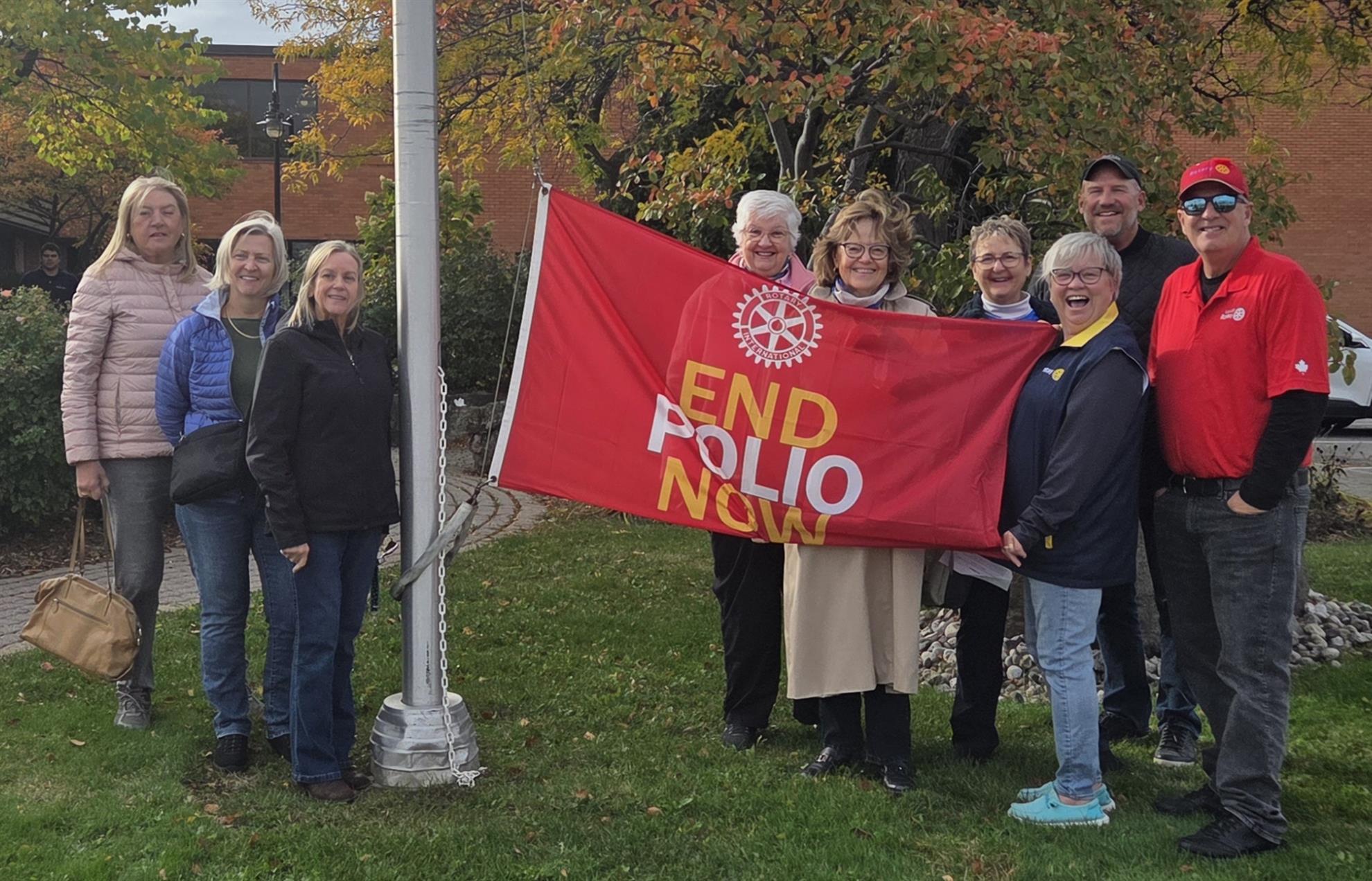 World Polio Day Flag Raising 2025