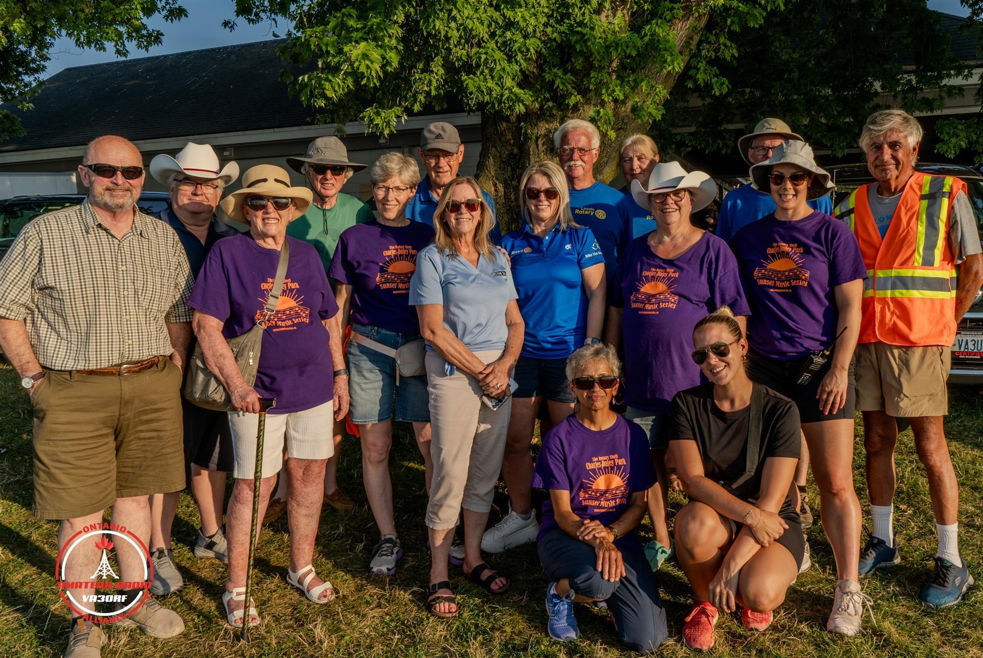 Sunset Music Series 2025 Volunteers