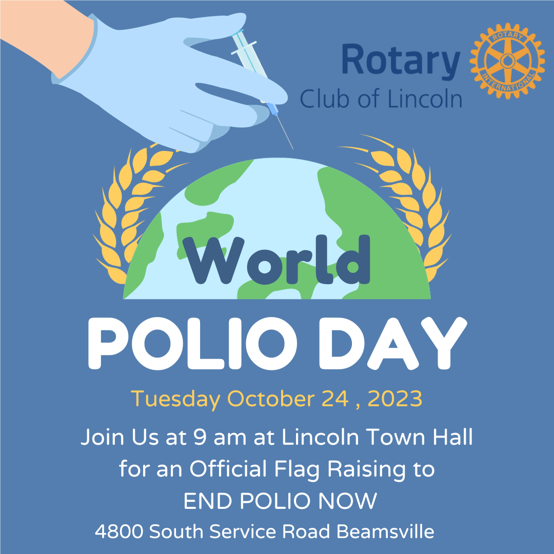 World Polio Day Rotary Club Of Lincoln 2470