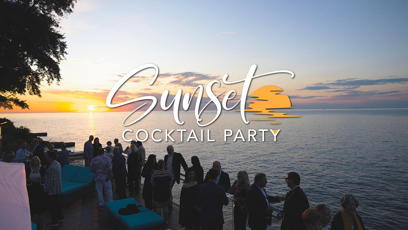 A photo of the Sunset Cocktail Party in Niagara-on-the-Lake