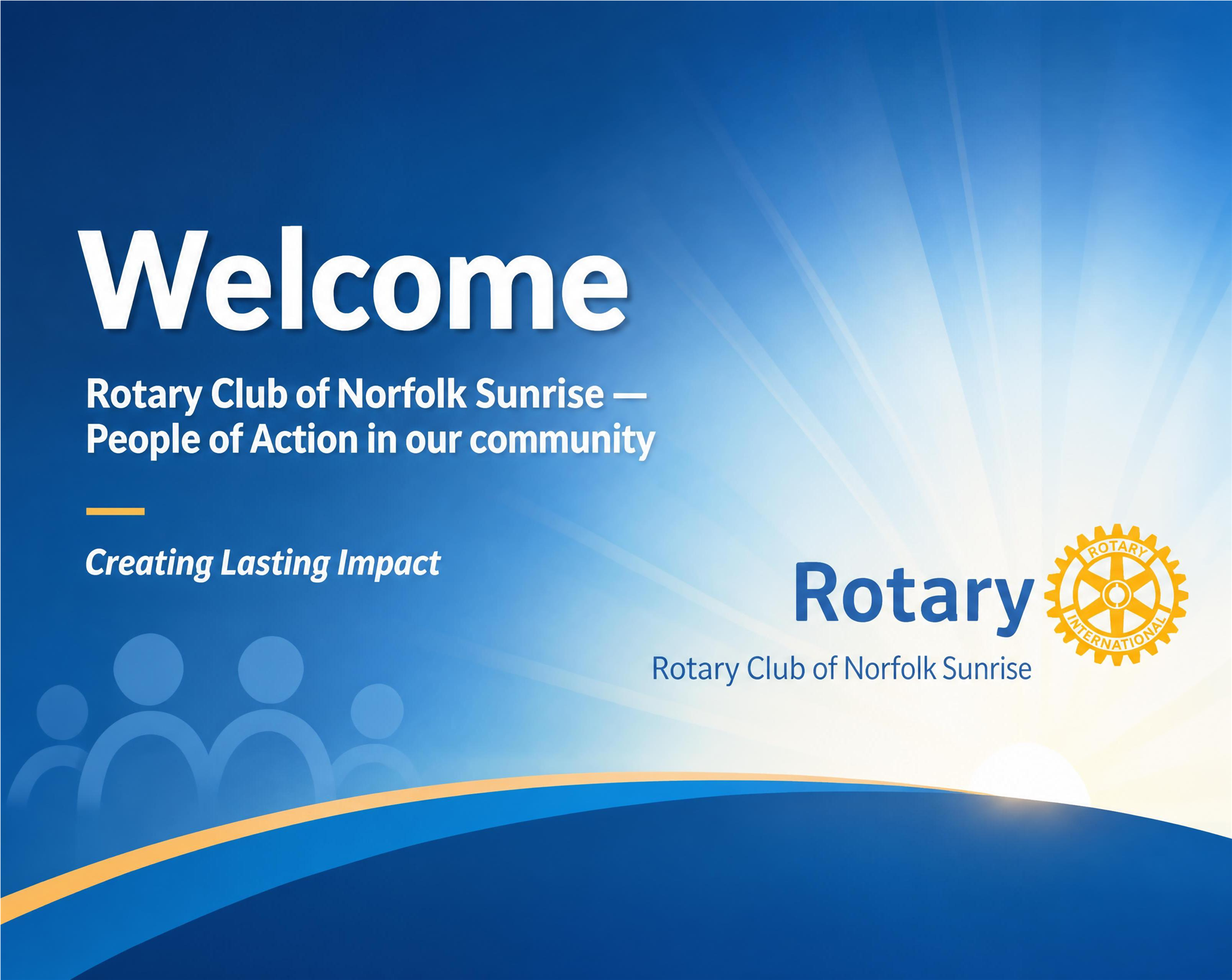 Welcome banner 2026