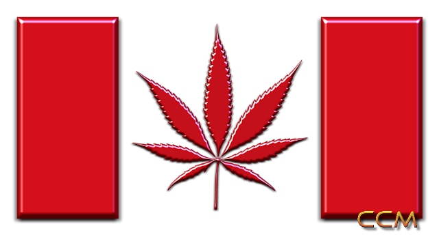 Canadian Cannibis Flag