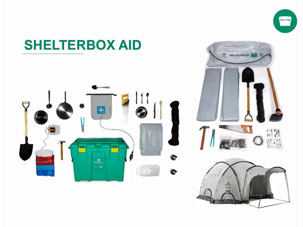 ShelterBox contents