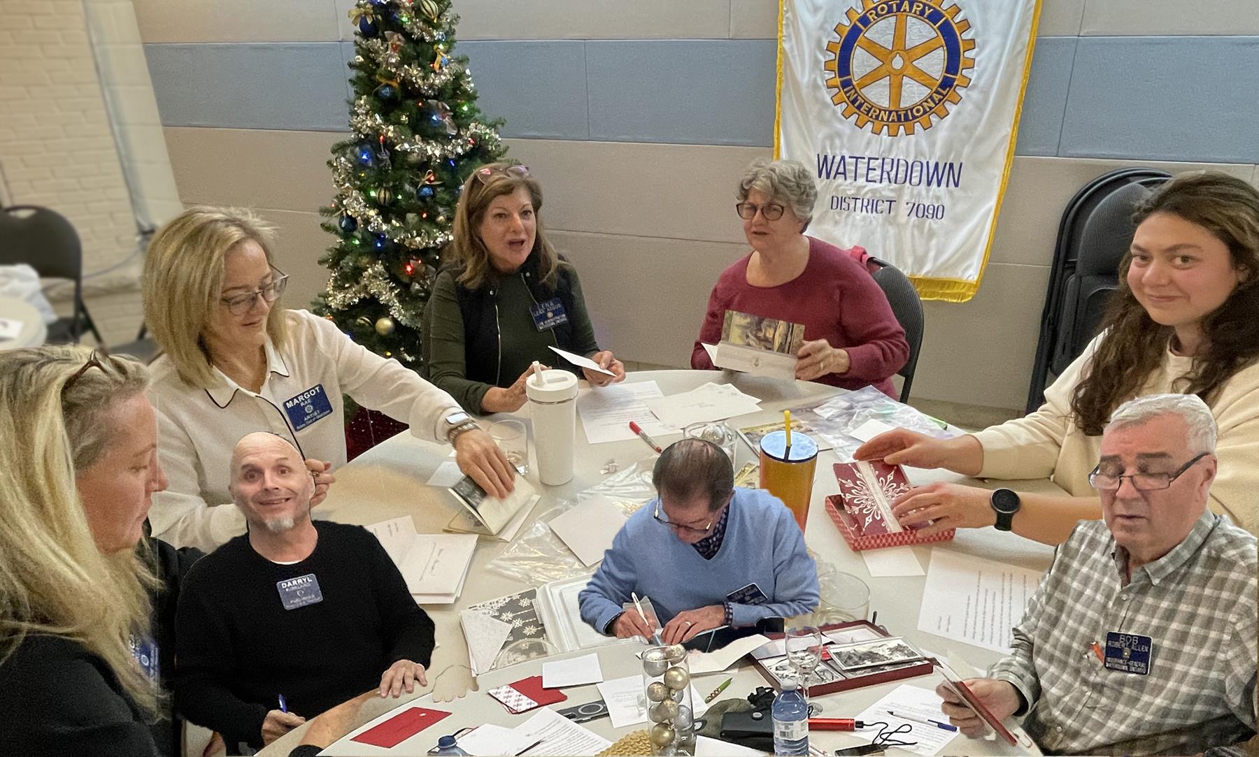 Lord byron waterdown christmas dinner