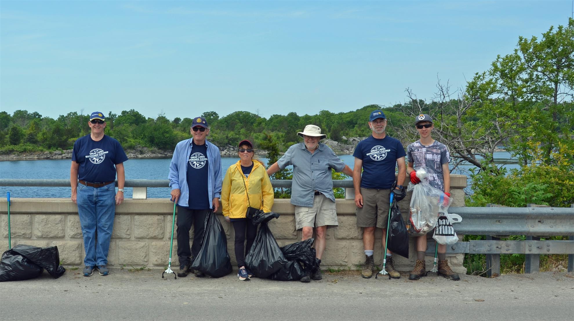 Rotary Club Of Welland Participates In The Rotary Great Lakes Watershed