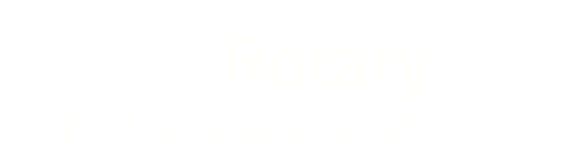 rotary club logo black and white