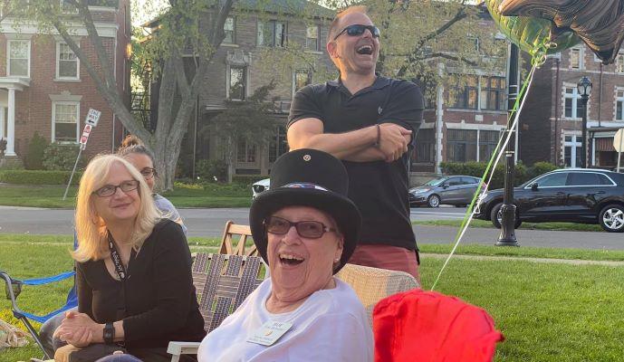 Sue Spindler: 1st Annual "Bruce Baum Memorial Buffalo Sunrise Magical Rotarian Of The Year” Award