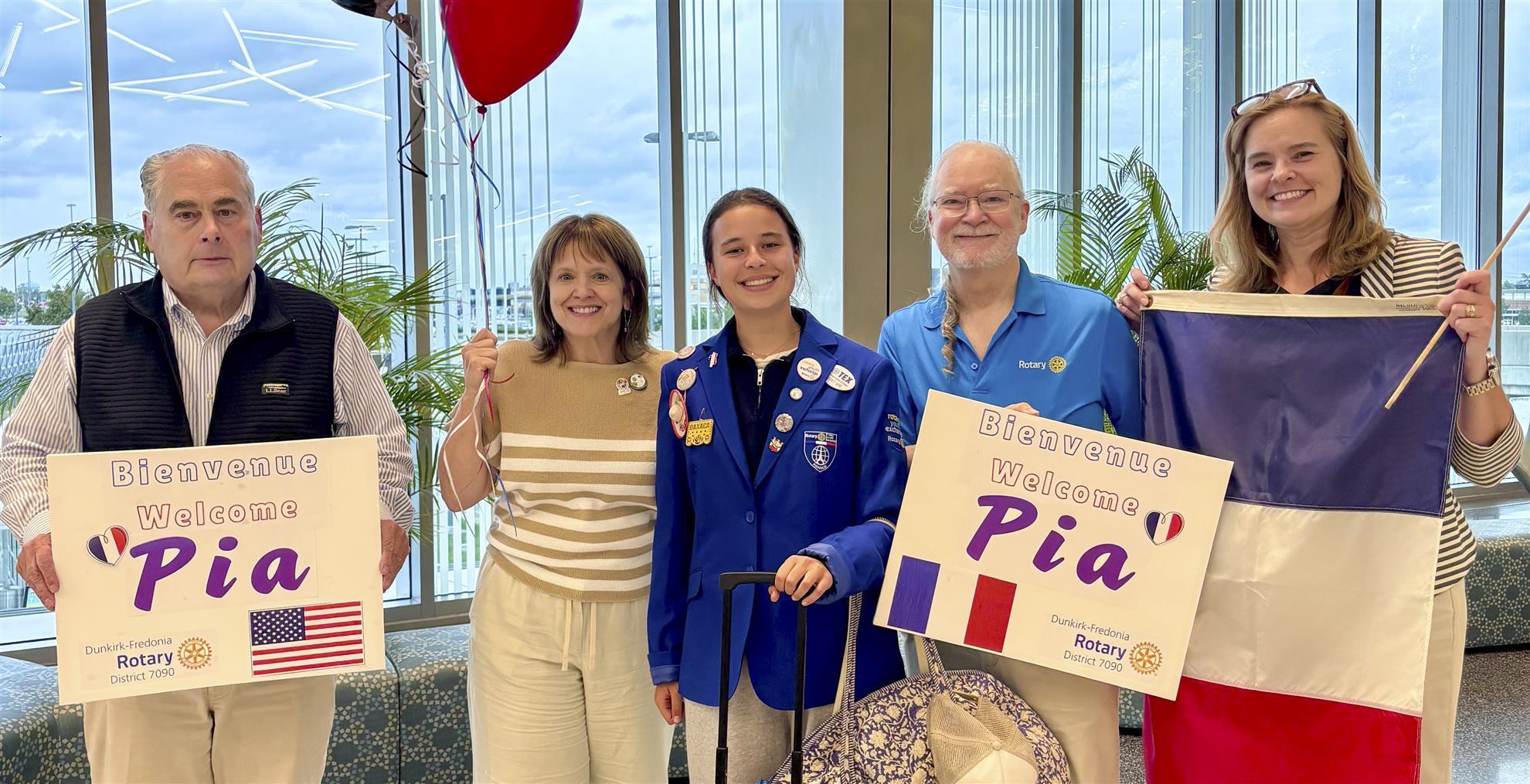 Welcoming Pia, our French Exchange Student
