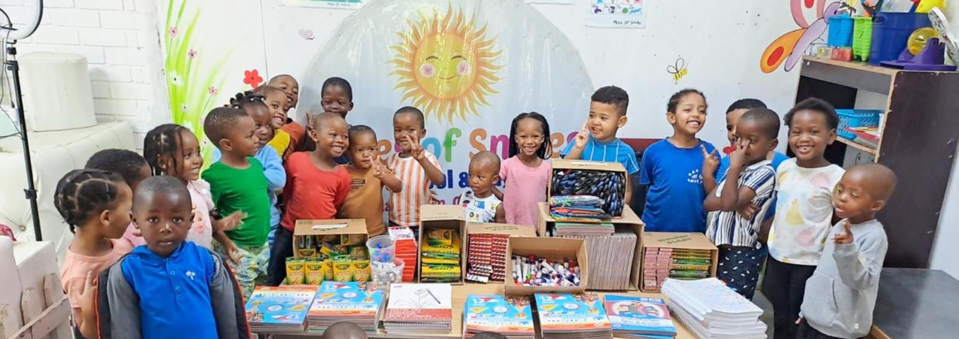 Fall 2025 Club sends school supplies to Chatsworth, Durban, South Africa