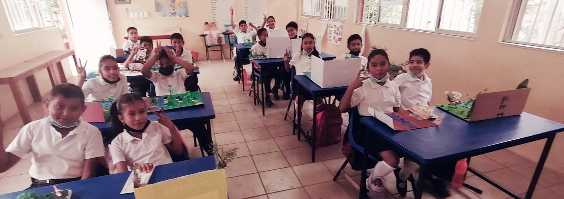 In 2023 replaces all desk / chairs costing $25,000.00 at Paul Harris School in Mexico.