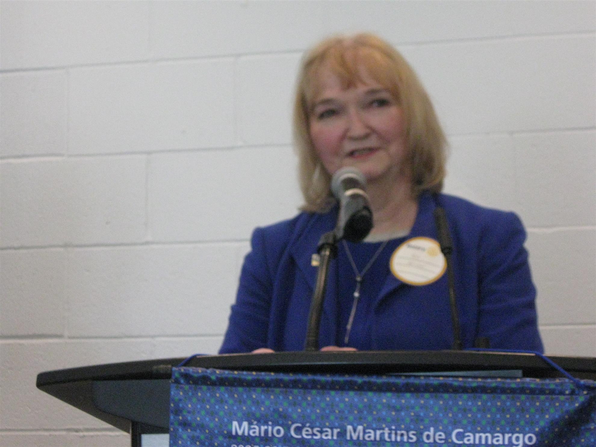 Joy Bevin recipient of Community Paul Harris Service Award | Rotary ...