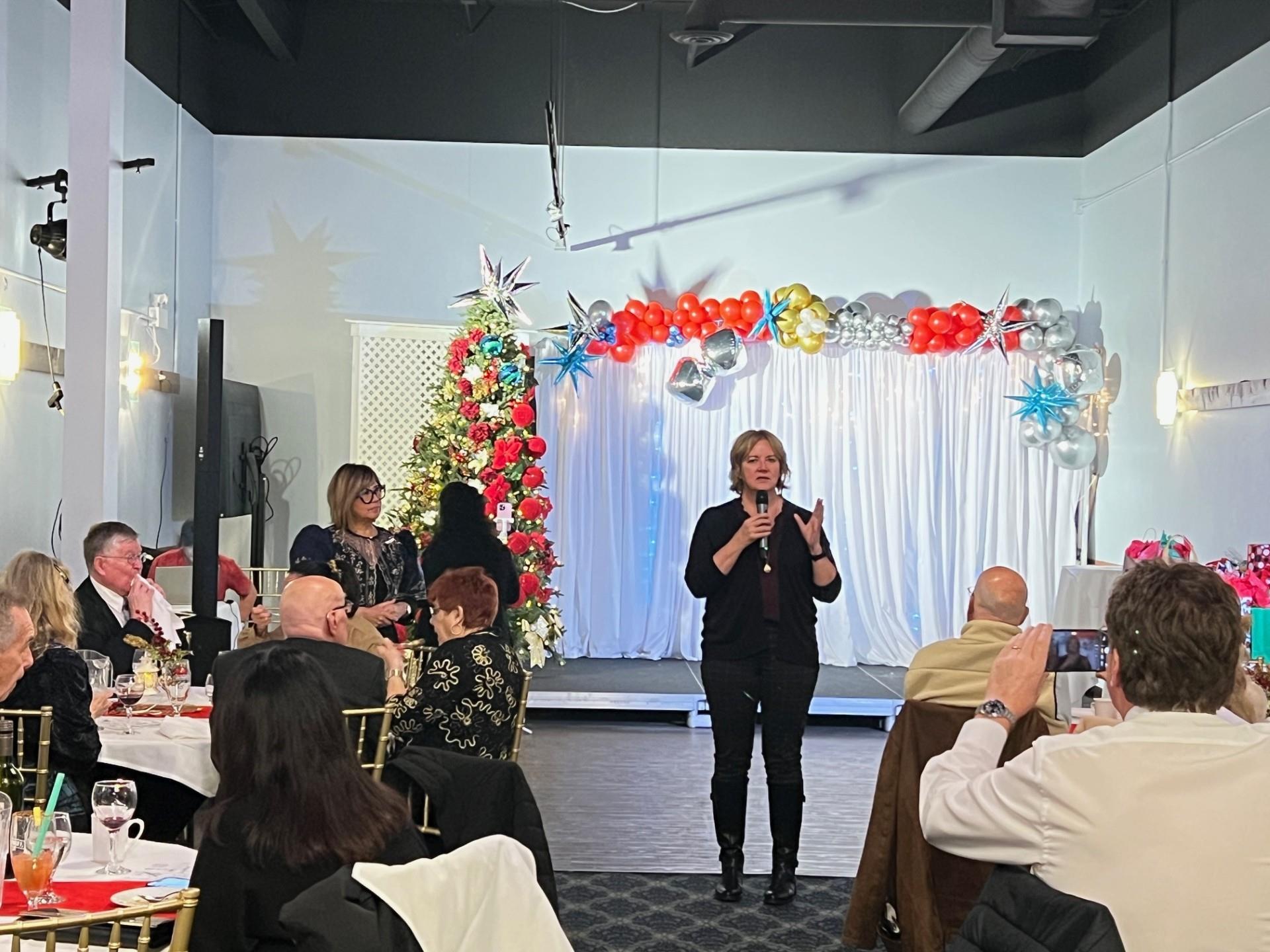 2024 Christmas Dinner Rotary Club of Edmonton Strathcona