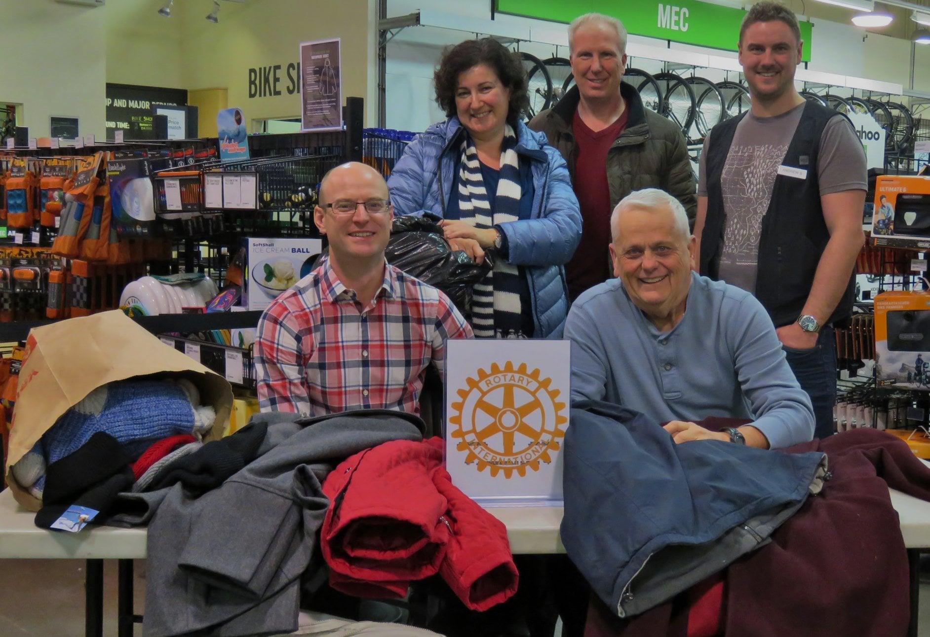 to the Rotary Satellite Club of Langley Central Sunset Rotary