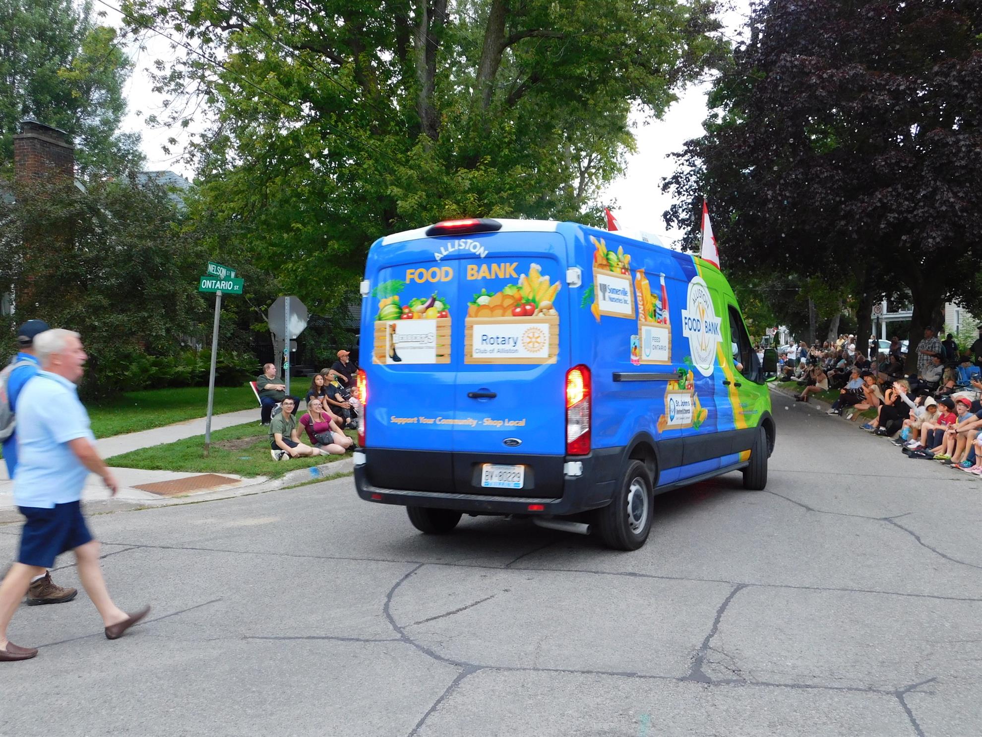 The Alliston Potato Festival Parade Rotary Club of Alliston