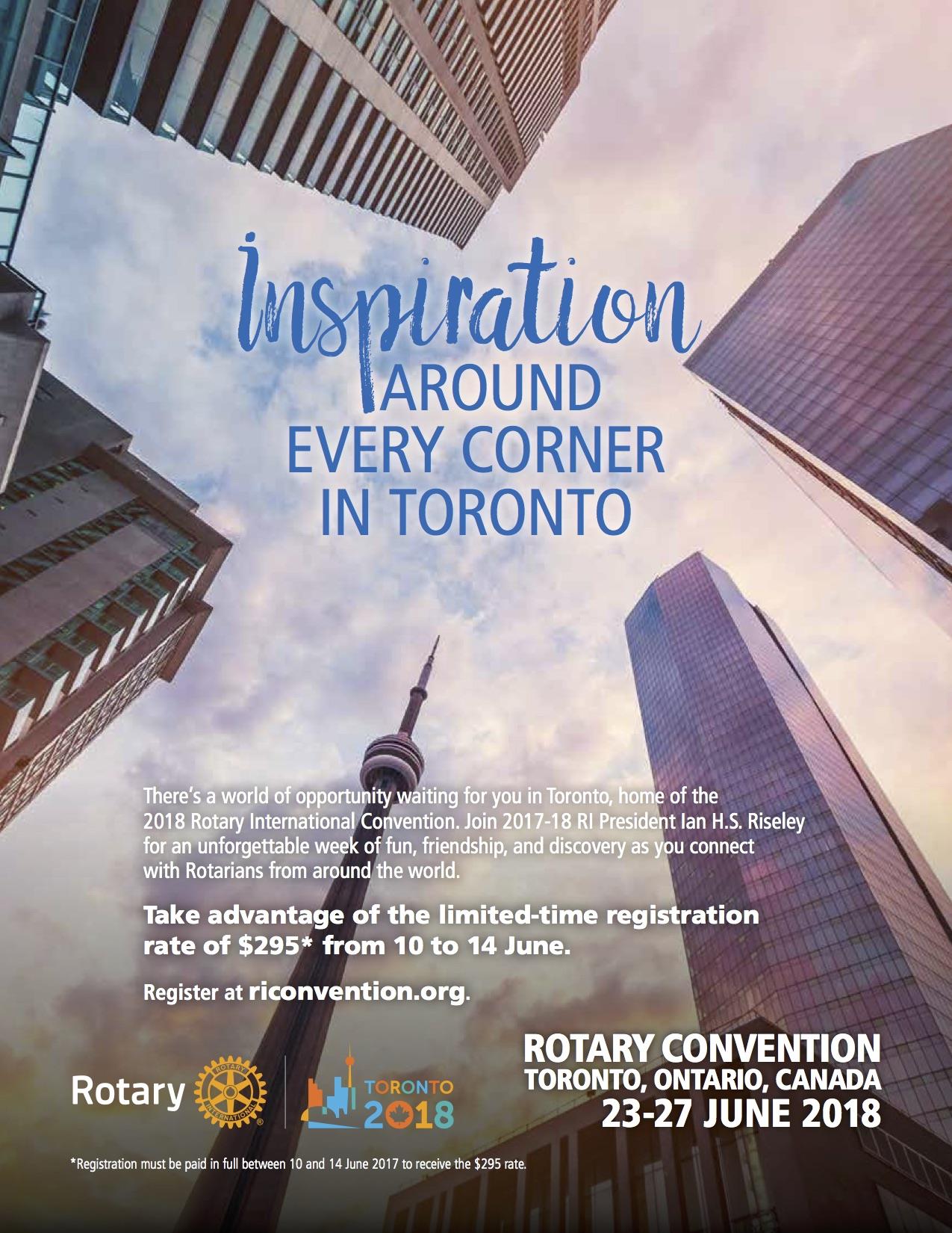 2018 Rotary International Convention | Rotary Club Of Alliston