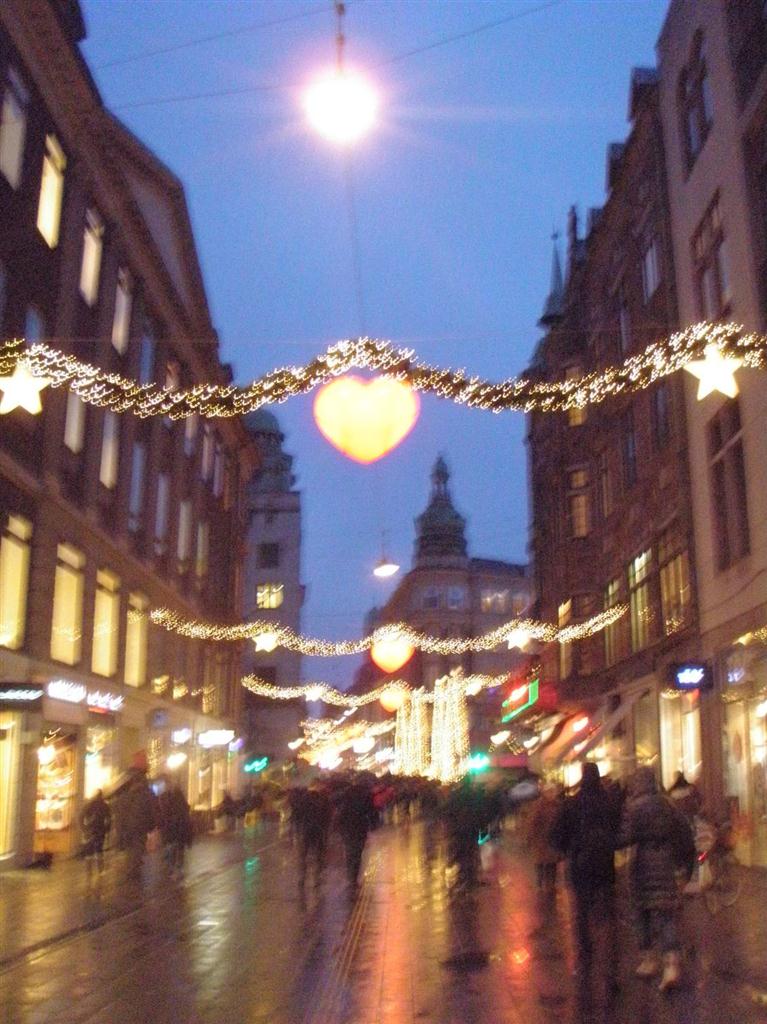 Beautiful Christmas decorations in Copenhagen!