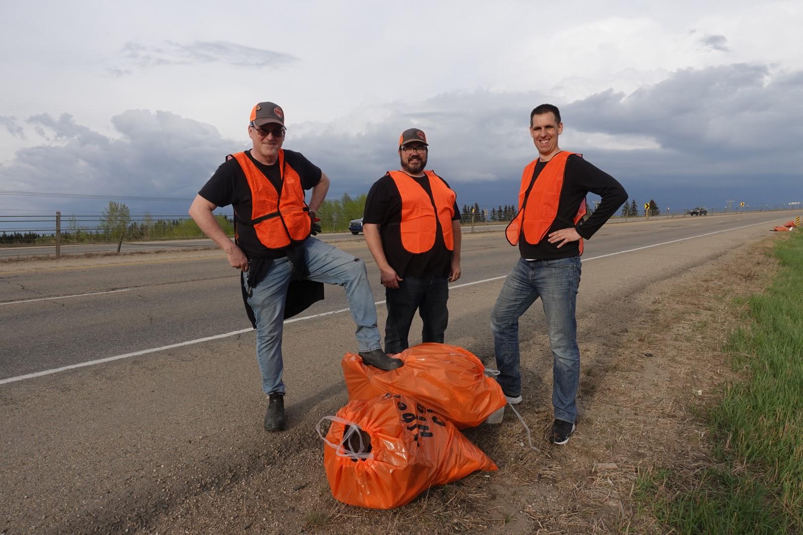 Highway Cleanup Success | Rotary Club of Spruce Grove