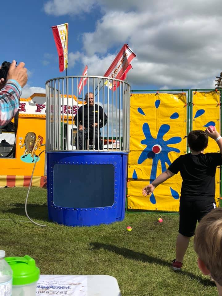 Dunk Tank Fundraiser Rotary Club of Vegreville