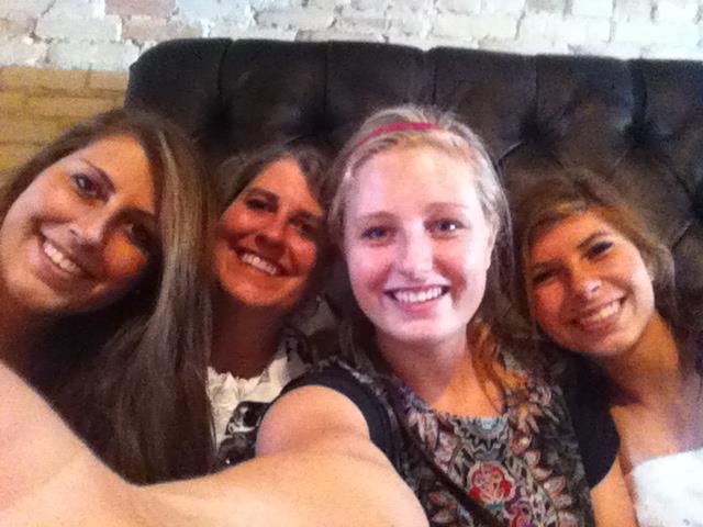 Kathy & her girls
