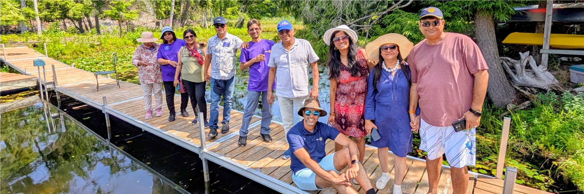 District 7040 Friendship Exchange participants (picture by RCWO member)