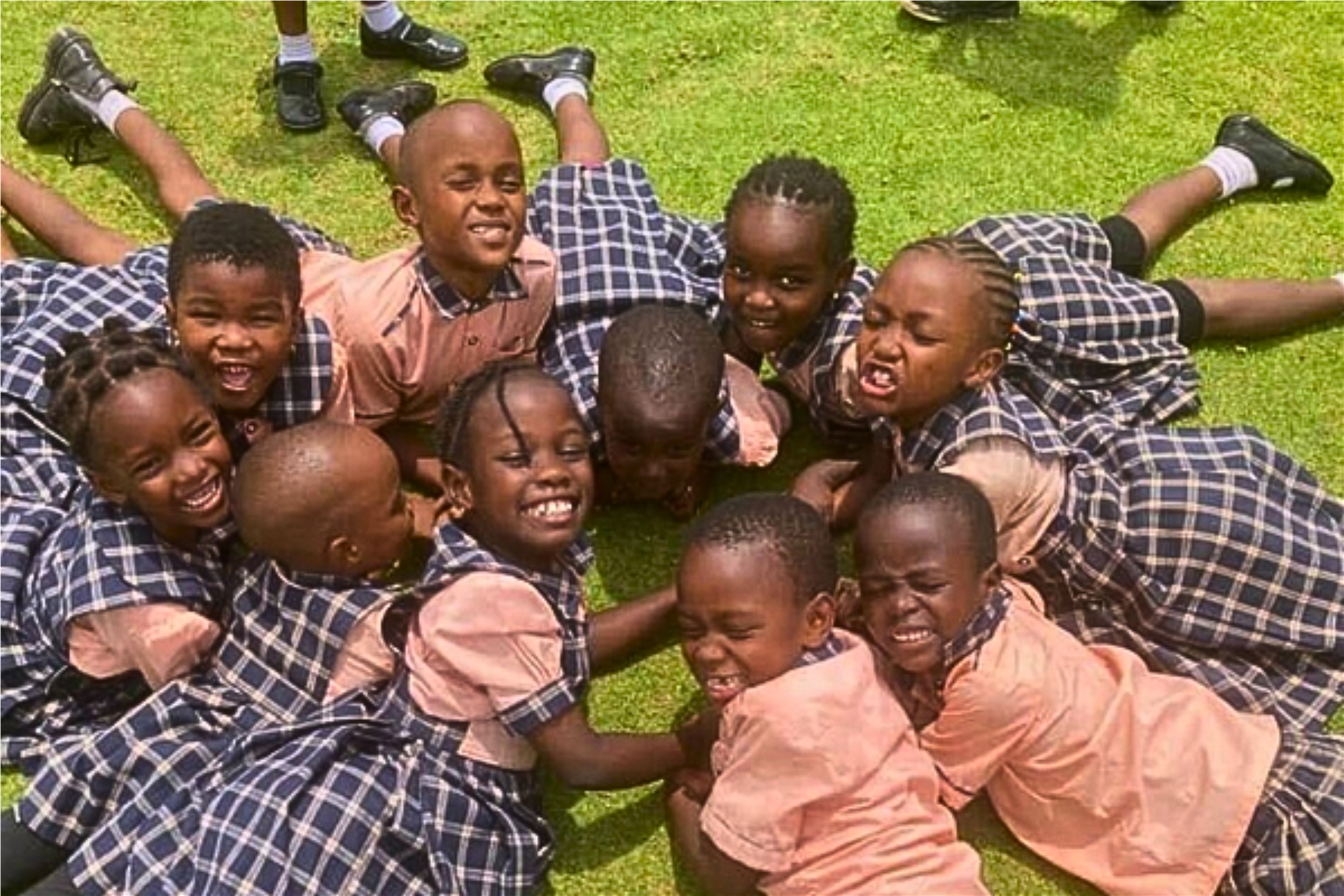 Students at Bright Future School in Moshi, Tanzania
