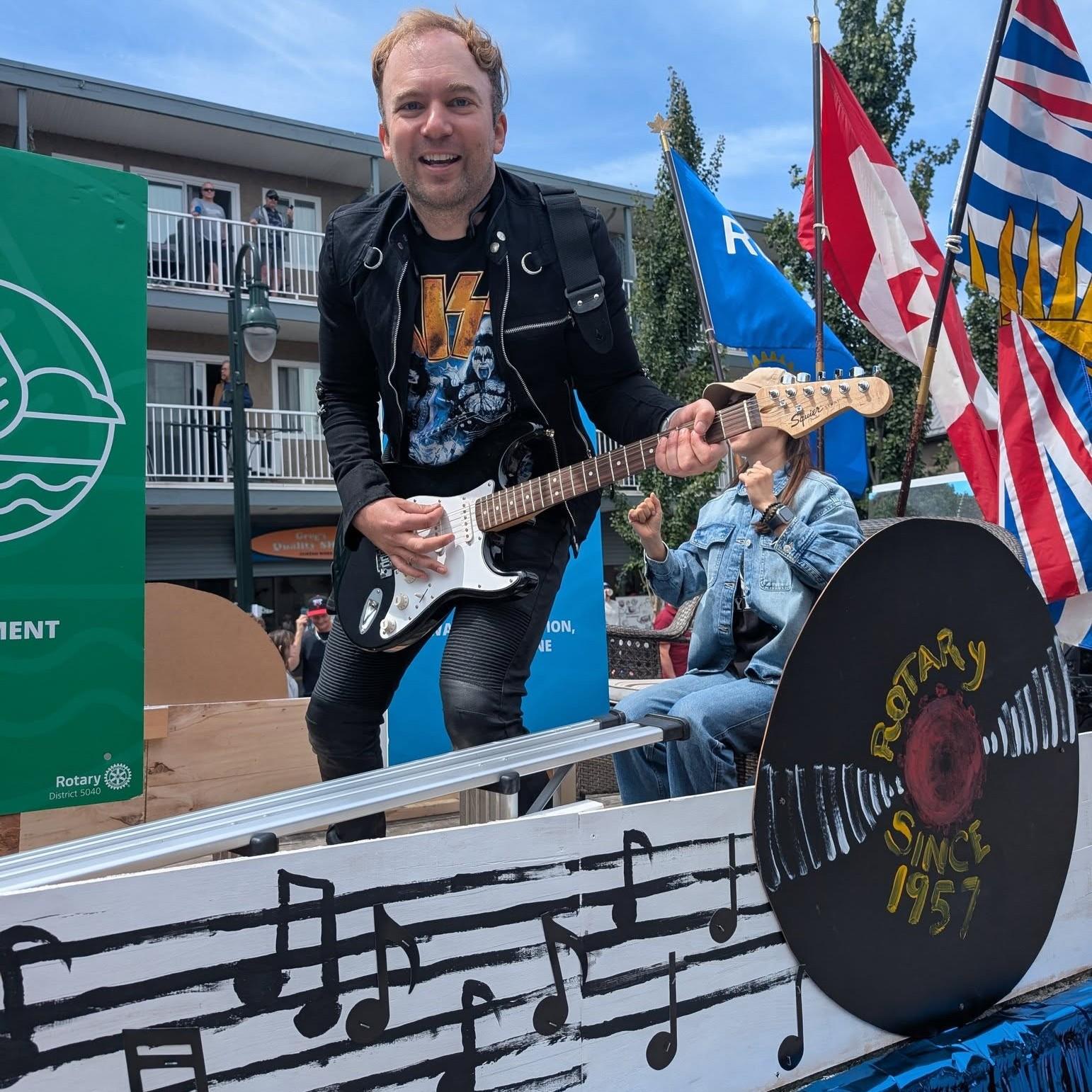 Music Icons Theme Of 2025 Ladner May Days Parade Rotary Club Of