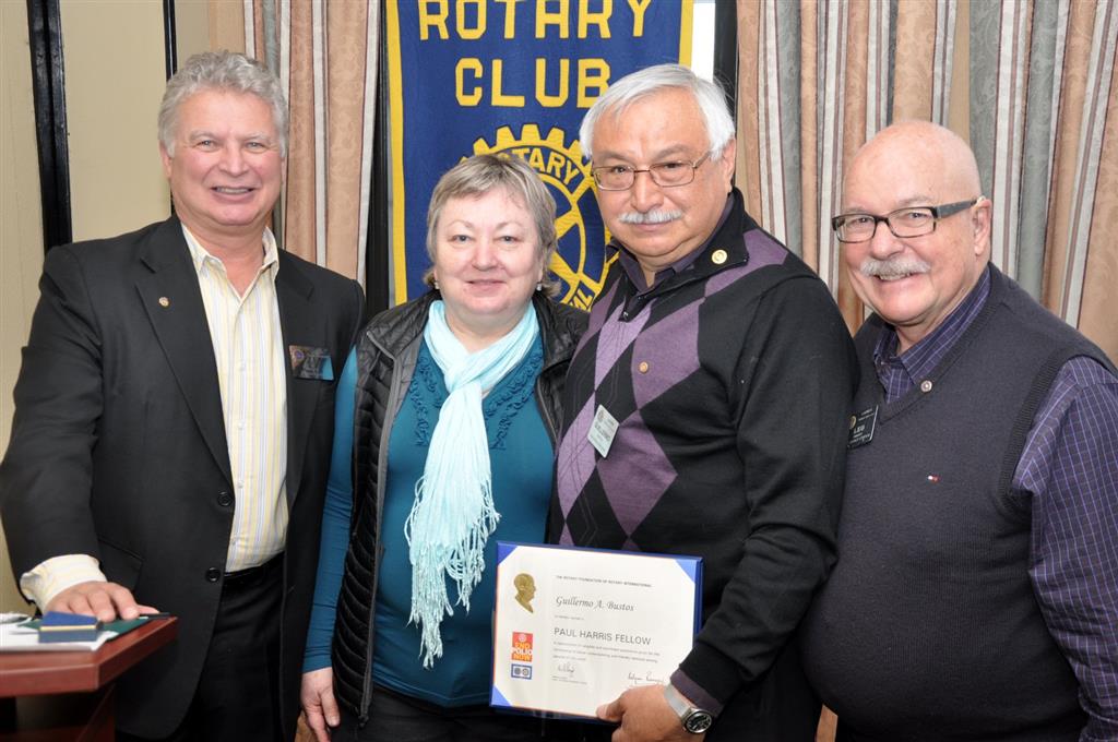 New Paul Harris Fellows Honoured Rotary Club of Ladner (Delta)