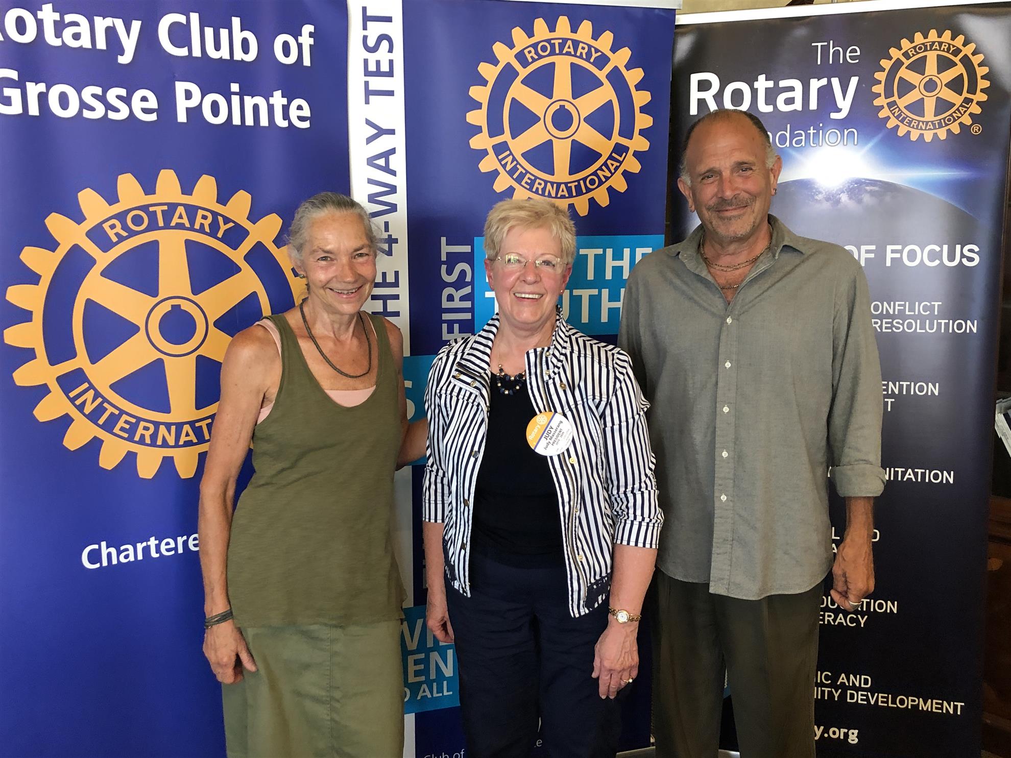 Presenters - Nancy Weigandt and Tom Milano of Detroit Abloom. | Rotary ...