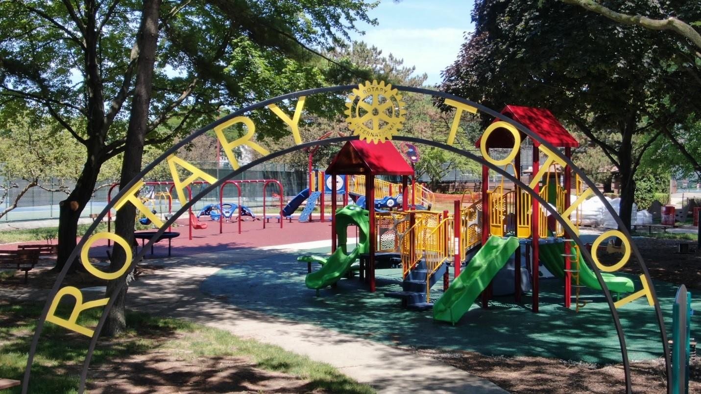 Tot Lot Grand Opening Rotary Club of Grosse Pointe