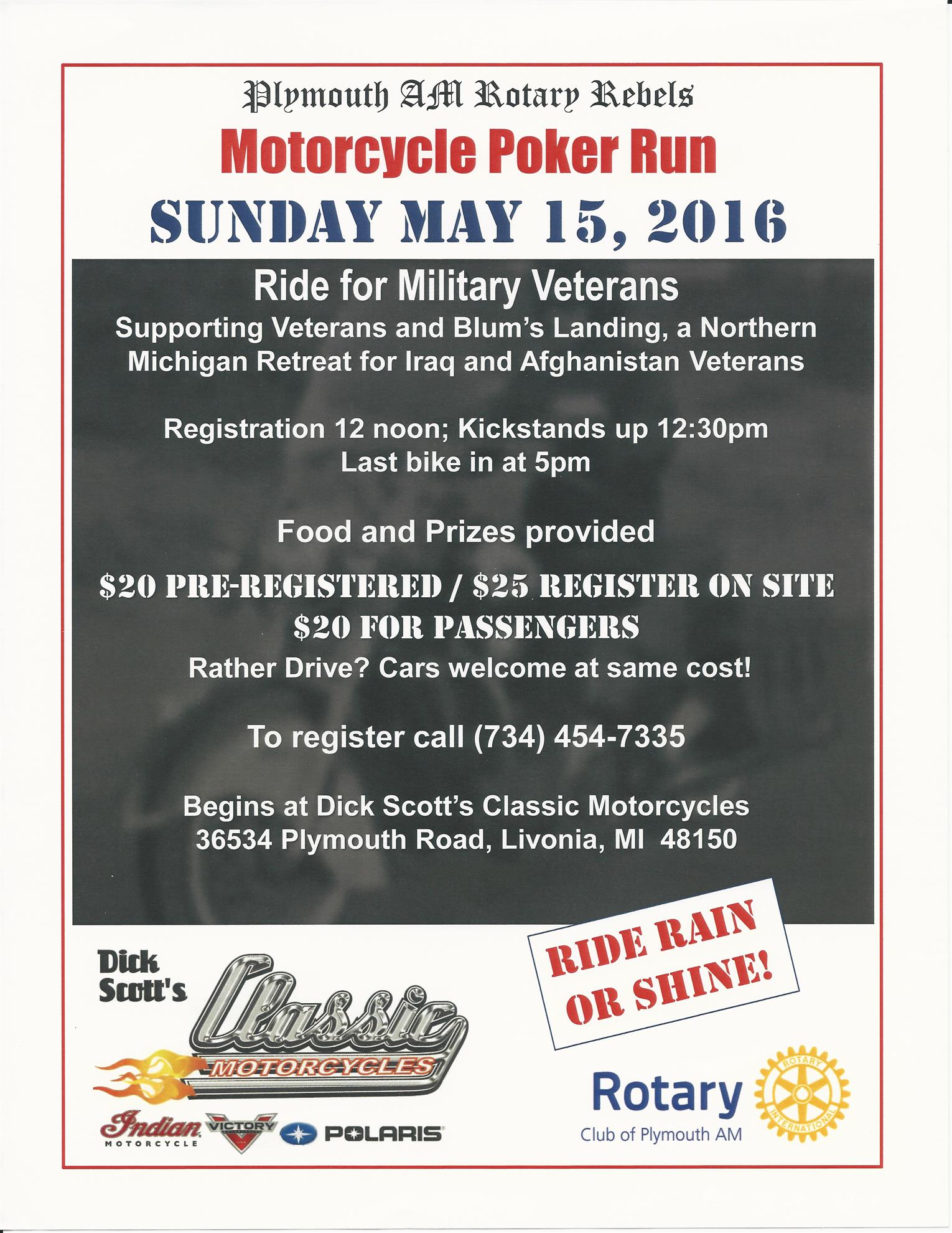 Rebels mc poker run 2018