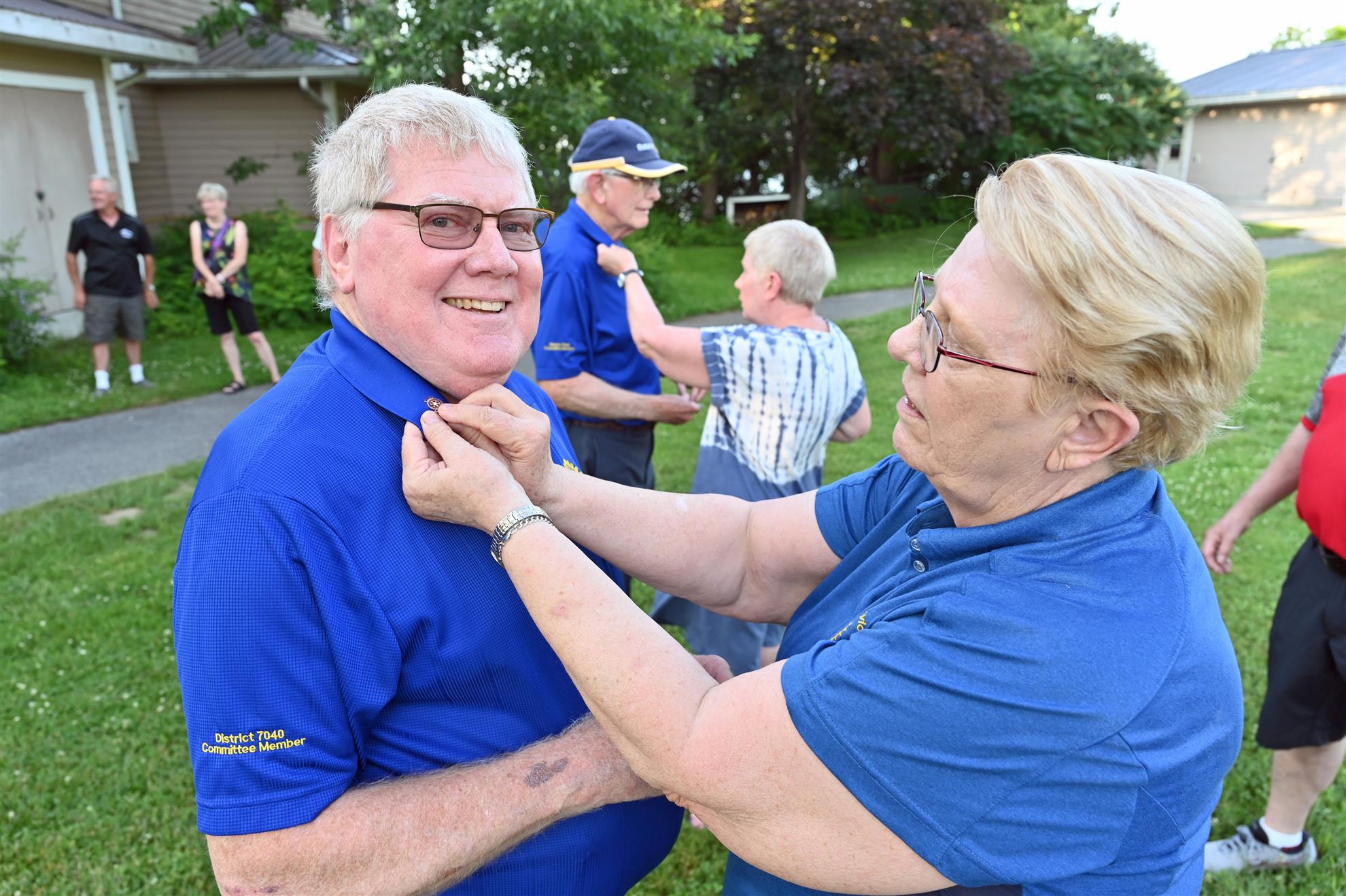 Club President Changeover at Camp Merrywood